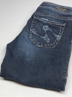 SILVER JULIA HI-RISE BOOTCUT JEANS 29x31 ⭐️